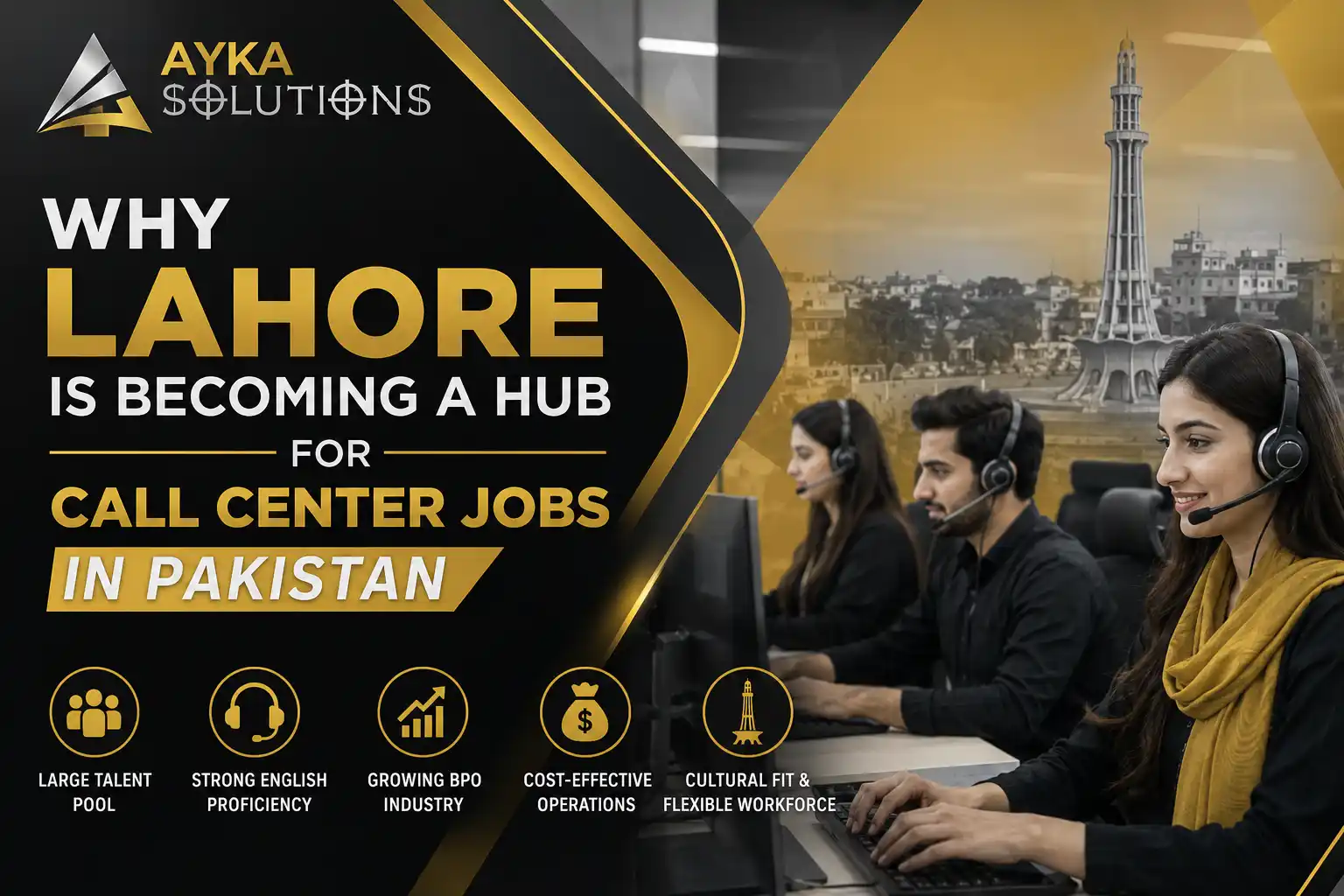 Why Lahore Is Becoming a Hub for Call Center Jobs in Pakistan