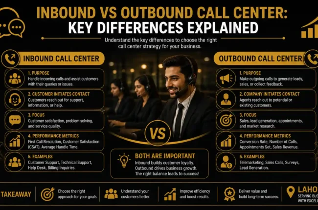 Inbound vs Outbound Call Center: Key Differences Explained